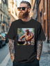 Men's Bigfoot BBQ Party Fitted T-shirts