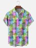 Moisture-wicking Dream Pineapple Chest Pocket Hawaiian Shirt