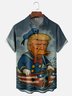 Moisture Wicking Trump Chest Pocket Hawaiian Shirt