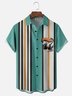 Moisture-wicking Toucan Beer Young Fun Chest Pocket Bowling Shirt