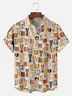 Big Size Moisture-wicking Beer Chest Pocket Hawaiian Shirt