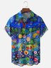 Hardaddy X Neika Moisture-wicking Landscape Forest Chest Pocket Hawaiian Shirt