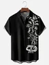 Hardaddy X Artist Walmazan Moisture-wicking Mexican Skull Chest Pocket Hawaiian Shirt