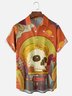 Hardaddy x Stephen Wade Moisture Wicking Skull Astronaut Chest Pocket Hawaiian Shirt