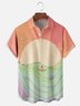 Hardaddy x Stephen Wade Moisture Wicking Beach Landscape Surf Chest Pocket Hawaiian Shirt