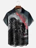 Moisture-wicking Star Samurai Chest Pocket Casual Shirt