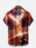 Moisture-wicking Burning Man Festival Chest Pocket Casual Shirt
