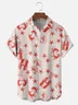 Moisture-wicking Marine Lobster Chest Pocket Hawaiian Shirt