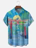 Hardaddy X Stephen Wade Moisture-wicking Japanese Pop Art Chest Pocket Hawaiian Shirt
