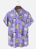 Moisture-wicking Cats Chest Pocket Casual Shirt