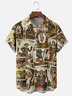 Hardaddy X Valentina Bjekovic Moisture-wicking Religious Painting Chest Pocket Casual Shirt