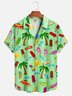 Hardaddy X Valentina Bjekovic Moisture-wicking Beach Palm Camp Shirt