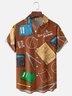Moisture-wicking Mathematics Geometry Compass Calculator Chest Pocket Casual Shirt