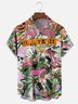 Moisture-wicking Summer Halloween Chest Pocket Casual Shirt