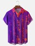 Moisture-wicking Halloween Skull Art Avant-garde Chest Pocket Casual Shirt