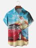 Moisture Wicking Old Men's Club Founder Chest Pocket Hawaiian Shirt