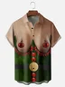 Moisture-wicking Christmas Funny Ugly Shirt Chest Pocket Casual Shirt