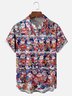Moisture Wicking Merry Christmas Funny Santa Chest Pocket Hawaiian Shirt
