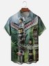 Moisture-wicking Canada Pacific Totem Classic Art Chest Pocket Casual Shirt