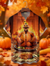 Moisture-wicking Thanksgiving Turkey Funny Chest Pocket Casual Shirt